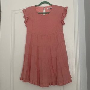 Pink Polka Dotted dress